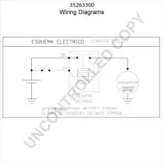 Стартер PRESTOLITE ELECTRI 35263300