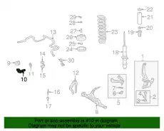 51393S04000 сайлентблок HONDA