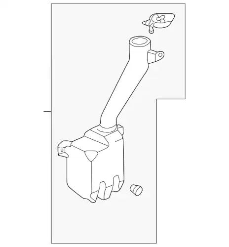 БАЧОК ОМЫВАТЕЛЯ 76840S04013 HONDA