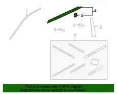 НАКЛАДКА 72410TA0A02 HONDA