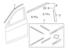 НАКЛАДКА 72410TA0A02 HONDA