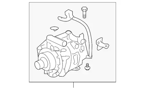 КОМПРЕССОР КОНДИЦИОНЕРА 38810PCX016 HONDA