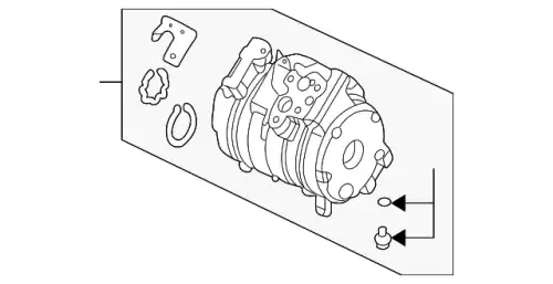 КОМПРЕССОР КОНДИЦИОНЕРА 38810RAAA01 HONDA