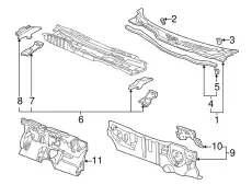 САЛЬНИК 74143S04000 HONDA