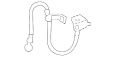 шланг тормозной системы 58732F2000 HYUNDAI