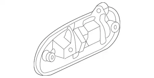Ручка двери HONDA 72640S04003