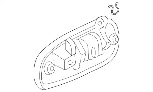 Ручка двери HONDA 72140S04003