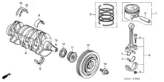 ПОДШИПНИК 13331PLM003 HONDA
