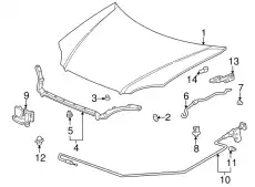 Шайба форсунки HONDA 74142S04G00