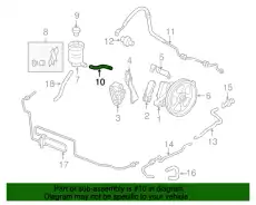 Шланг ГУР HONDA 53731SHJA01