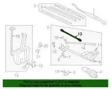 Рулевая тяга HONDA 76540S84A01