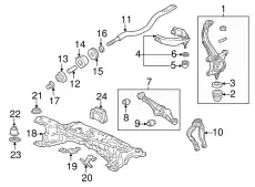 Рулевая тяга HONDA 51362S84A01