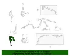 Шланг ГУР HONDA 53731S9A020