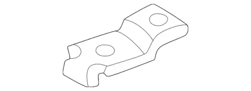 Подушка радиатора 74171SK7000 HONDA