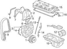 Шкив 13810PEA007 HONDA