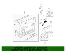 Блок стеклопод. 35760S6A003ZC HONDA