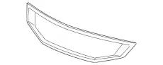 Решетка радиатора HONDA 71122TE0A01
