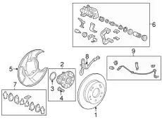 Тормозной диск HONDA 42510TR3A01
