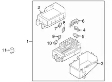 РЕЛЕ 0K95A67740 KIA