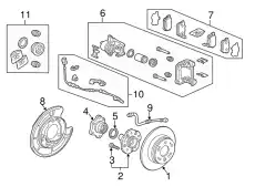 Тормозной шланг 01466SCVA00 HONDA