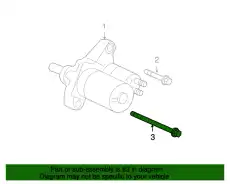 957011205008 БОЛТ, ФЛАНЕЦ, 12X50 HONDA
