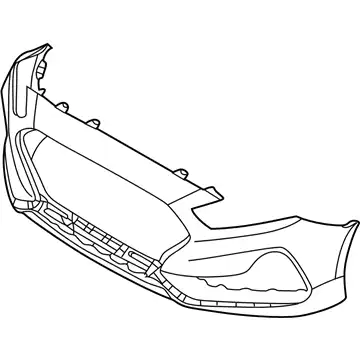 БАМПЕР 86511-E6700 MOBIS