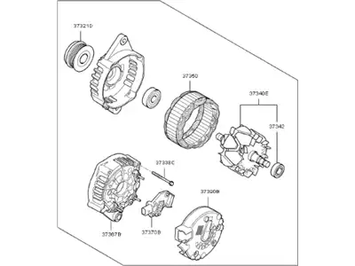 Генератор MOBIS 373002B970