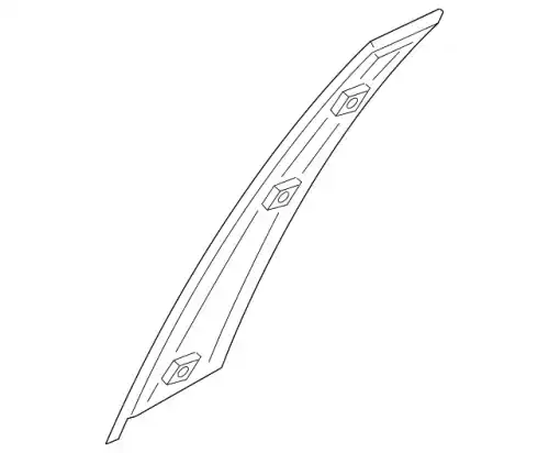 МОЛДИНГ ДВЕРИ 83250G9000 MOBIS