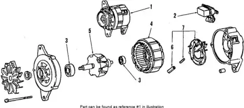 Генератор TOYOTA / LEXUS 2702054180