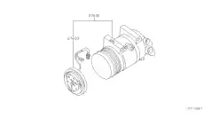 Компрессор кондиционера QX56 926009FE0B NISSAN