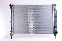Радиатор кондиционера (конденсатор) NISSENS 606256