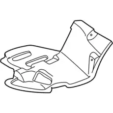Подкрылок SUBARU 59110FA041
