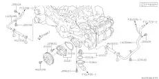Термостат системы охлаждения SUBARU 11060AA190