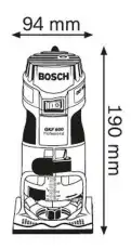 Фрезеры 060160A101 BOSCH