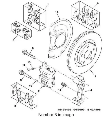 Тормозные колодки дисковые PSA 16 203 684 80