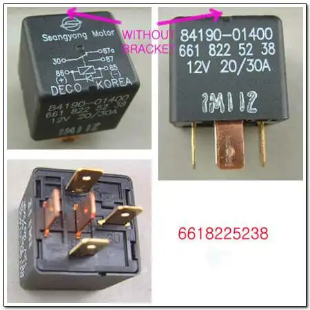 РЕЛЕ КОНДИЦИОНЕРА 6618225238 SSANGYONG