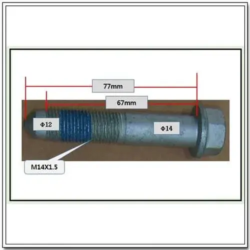 Болт подрамника 4078514001 SSANGYONG