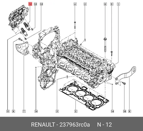 GEBER ZL11 237963RC0A RENAULT