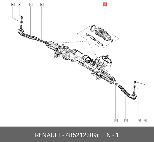 SPURSTANGE RN36 485212309R RENAULT