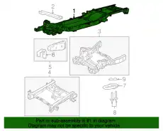 Рама для автомобиля FORD BL3Z-5005-A