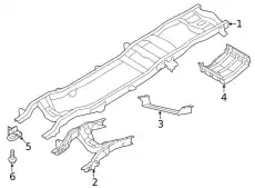 Рама для автомобиля FORD AC3Z-5005-FA