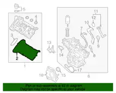 Прокладка клапанной крышки FORD FT4Z-6584-C