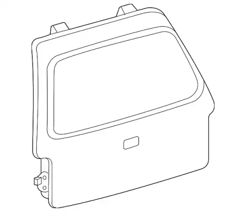 DOOR ASY - REAR 8L1Z7840010D FORD
