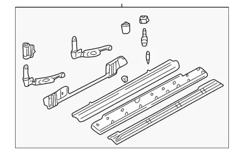Подножка 5L7Z-16450-BAPTM FORD