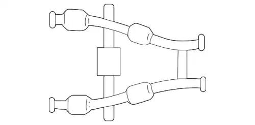 Катализатор 2R3Z-5F250-EA FORD