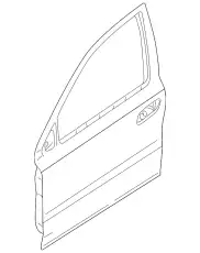 Дверь передняя левая 5F9Z-7420125-BC FORD