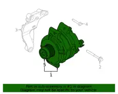 Генератор FORD JL3Z10346A
