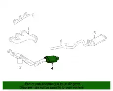 Катализатор 2L2Z-5E212-DA FORD