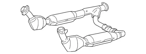 КАТАЛИЗАТОР 6L1Z5E212B FORD