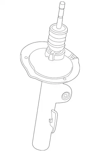 SHOCK ABSORBER ASY - FB5Z-18124-A FORD